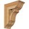 Ekena Millwork Westlake Traditional Rough Sawn Bracket w/ Offset Brace, Western Red Cedar, 8"W x 18"D x 22"H BKT0806X18X22WTL01RWR - alternate 1